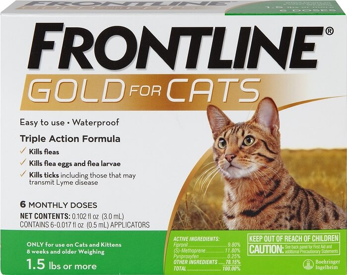 Frontline Gold für Katzen