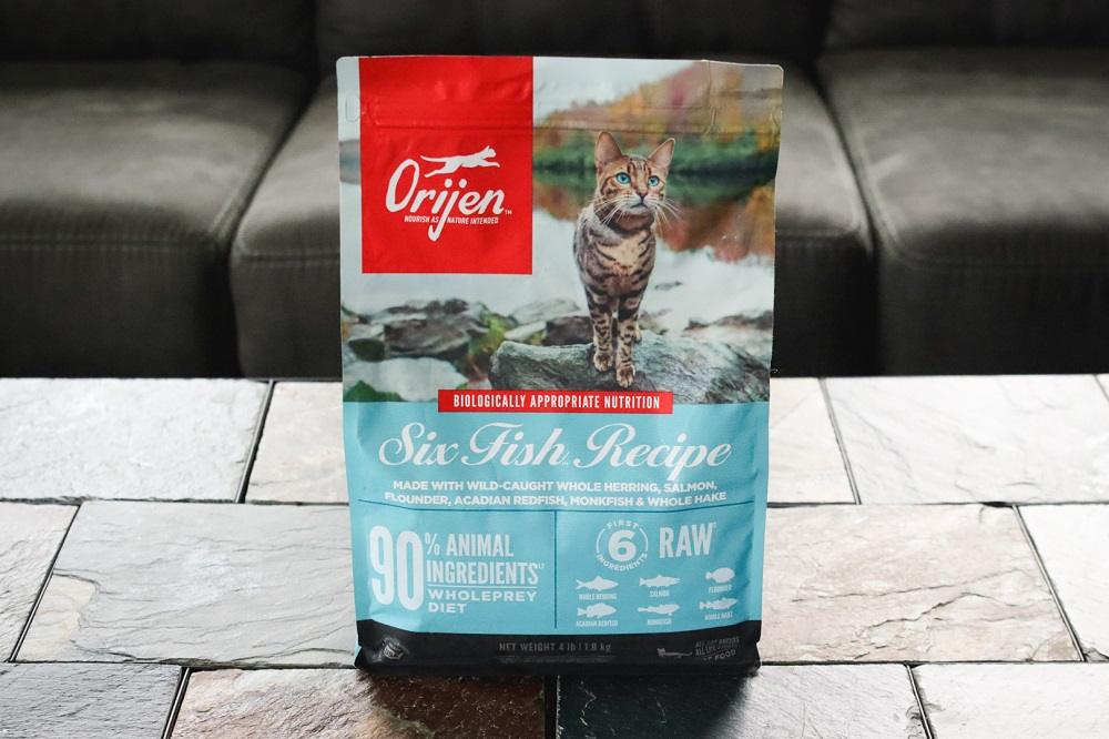 Orijen Six Fish getreidefreies Trockenfutter für Katzen