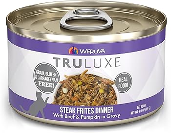 Weruva TruLuxe – Steak Frites mit Rind und Kürbis in Soße