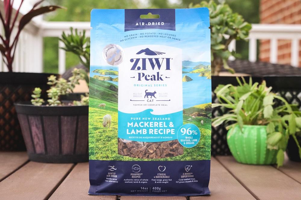 ZIWI Peak Luftgetrocknetes Katzenfutter mit Makrele und Lamm
