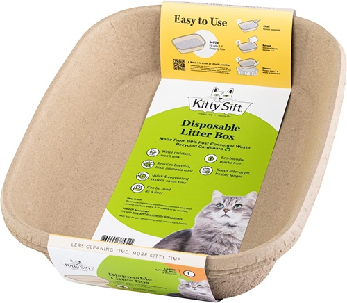 Kitty Sift Disposable Cat Litter Tray