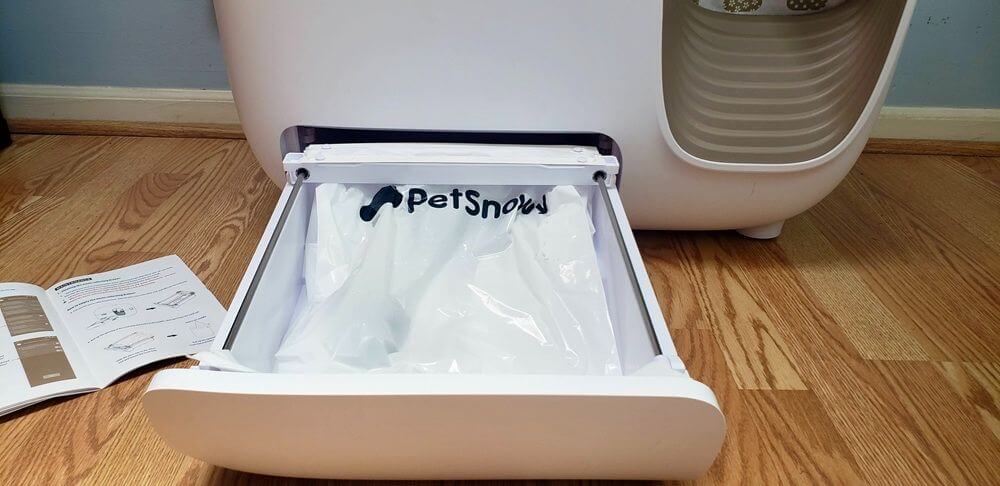 PetSnowy – Selbstreinigende Katzentoilette mit geschlossenem Design und UV-Reinigung